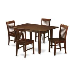 5  Pc  Kitchen  nook  Dining  set-breakfast  nook  and  4  Dining  Chairs.