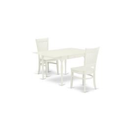 Dining Table- Dining Chairs, MZVA3-LWH-W