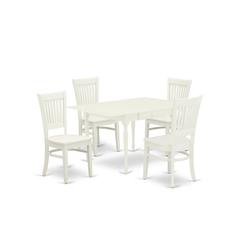 Dining Table- Dining Chairs, MZVA5-LWH-W