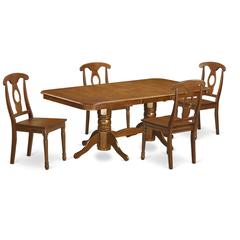 5  Pc  Dining  set  Dining  Table  and  chair  set  having  rectangular  Table  with  Leaf  and  4  Dining  Chairs.