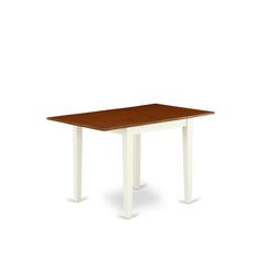 Dining Table Buttermilk & Cherry, NDT-WHI-T