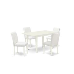 Dining Table- Dining Chairs, NOAB5-LWH-64