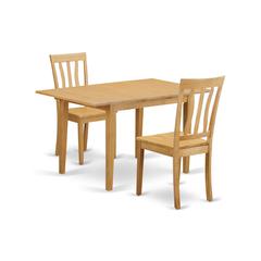 3  PC  Dinette  Table  set  -  Kitchen  dinette  Table  and  2  Dining  Chairs