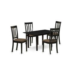 Dining Table- Dining Chairs, NOAN5-BLK-C