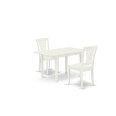 Dining Table- Dining Chairs, NOAV3-LWH-W
