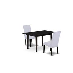 Dining Table- Dining Chairs, NOBA3-BLK-05