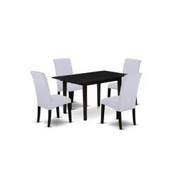 Dining Table- Dining Chairs, NOBA5-BLK-05