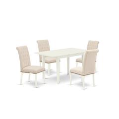 Dining Table- Dining Chairs, NOBR5-LWH-02