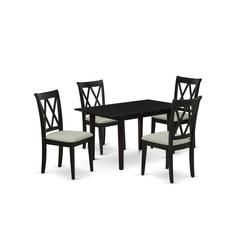 Dining Table- Dining Chairs, NOCL5-BLK-C