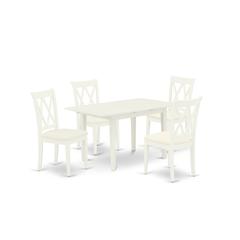 Dining Table- Dining Chairs, NOCL5-LWH-C