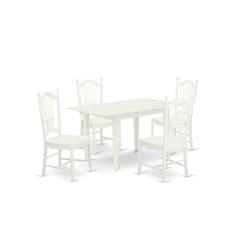 Dining Table- Dining Chairs, NODO5-LWH-W