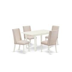 Dining Table- Parson Chairs, NOFL5-LWH-01