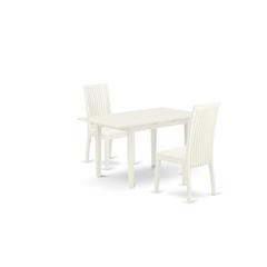 Dining Table- Dining Chairs, NOIP3-LWH-W