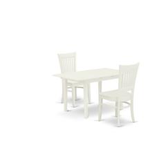 Dining Table- Dining Chairs, NOVA3-LWH-W