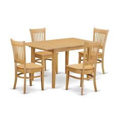 5  Pc  Dining  room  set  -  Dining  Table  and  4  Dining  Chairs