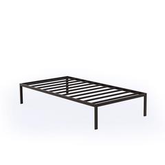 Norwich Modern Bed Frame with 4 Metal Legs - Magnificent Bed in Powder Coating Black Color