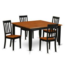 5  Pc  Dining  room  set-Dining  Table  and  4  Wooden  Dining  Chairs