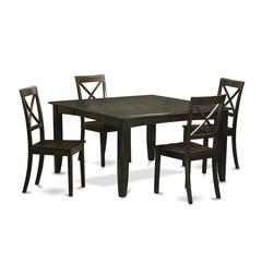 5  PC  Dining  room  set-Dining  Table  with  Leaf  and  4  Kitchen  Chairs.
