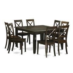 9  Pc  Dining  room  set  Kitchen  Table  with  Leaf  and  8  Dinette  Chairs.