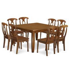 9  Pc  formal  Dining  room  set  Dining  Table  with  Leaf  and  8  Dinette  Chairs.