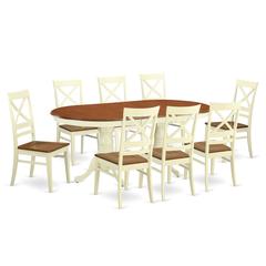 9  Pc  Dining  room  set  for  8-  Kitchen  dinette  Table  and  8  Dining  Chairs