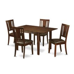 5  PC  dinette  set  for  small  spaces  -  small  Kitchen  Table  with  4  Dining  Chairs