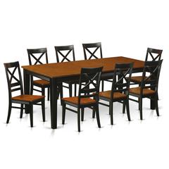 9  Pc  Dining  room  set-Dining  Table  and  8  Dining  Chairs