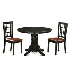 3  Pc  Dining  room  set  for  2-Dinette  Table  and  2  dinette  Chairs