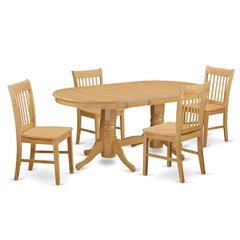 5  Pc  Dining  room  set  -  Dining  Table  and  4  Kitchen  Dining  Chairs