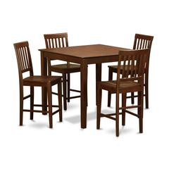 5  Pc  pub  Table  set-counter  height  Table  and  4  Kitchen  Chairs.