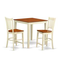 3  PC  counter  height  set  -  Dining  Table  and  2  bar  stools.