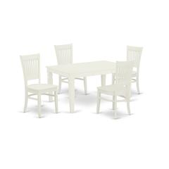 Dining Table- Table Leg Dining Chairs, WEVA5-LWH-W
