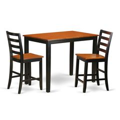 3  Pc  counter  height  pub  set-pub  Table  and  2  Kitchen  Dining  Chairs.