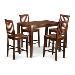 5  Pc  Dining  counter  height  set-pub  Table  and  4  Dining  Chairs.