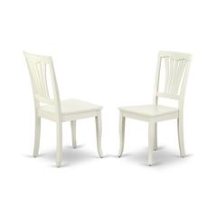 Dining Chair Linen White, AVC-LWH-W