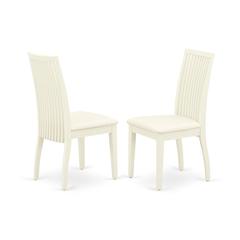 Dining Chair Linen White, IPC-LWH-C