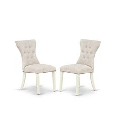Dining Chair Linen White, GAP2T35