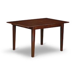 5 Piece Dinette Set Consists of a Rectangle Dining Table with Butterfly Leaf