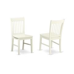 Dining Chair Linen White, NFC-LWH-W