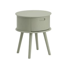 Urban Gray Nightstand with Modern Design and Simple Storage