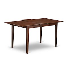 Picasso  Table  32  in  x  60in  with  12  in  butterfly  leaf  -  Mahogany  Finish