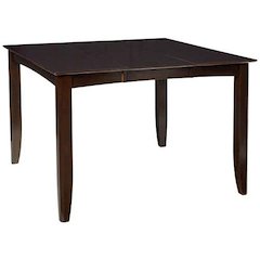 Elegant Counter Height Dining Table with Drop Leaf for Small Spaces