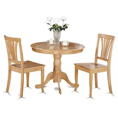 3  Pc  Kitchen  Table-small  Table  and  2  Kitchen  Chairs