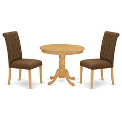Dining Room Set Oak, ANBR3-OAK-18
