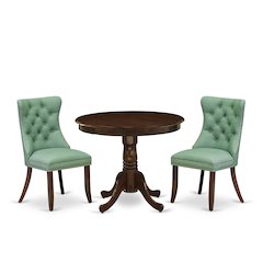 3 Piece Kitchen Table & Chairs Set