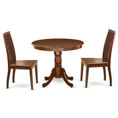 Dining Room Set Mahogany, ANIP3-MAH-W
