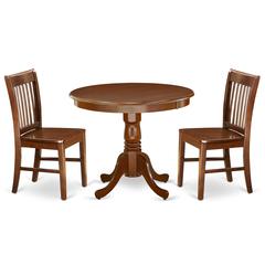 Dining Room Set Mahogany, ANNO3-MAH-W