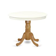 Dining Table Linen White & Oak, ANT-LOK-TP