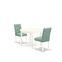 3 Piece Kitchen Table Set consists A Dining Room Table