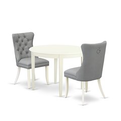 3 Piece Kitchen Table & Chairs Set